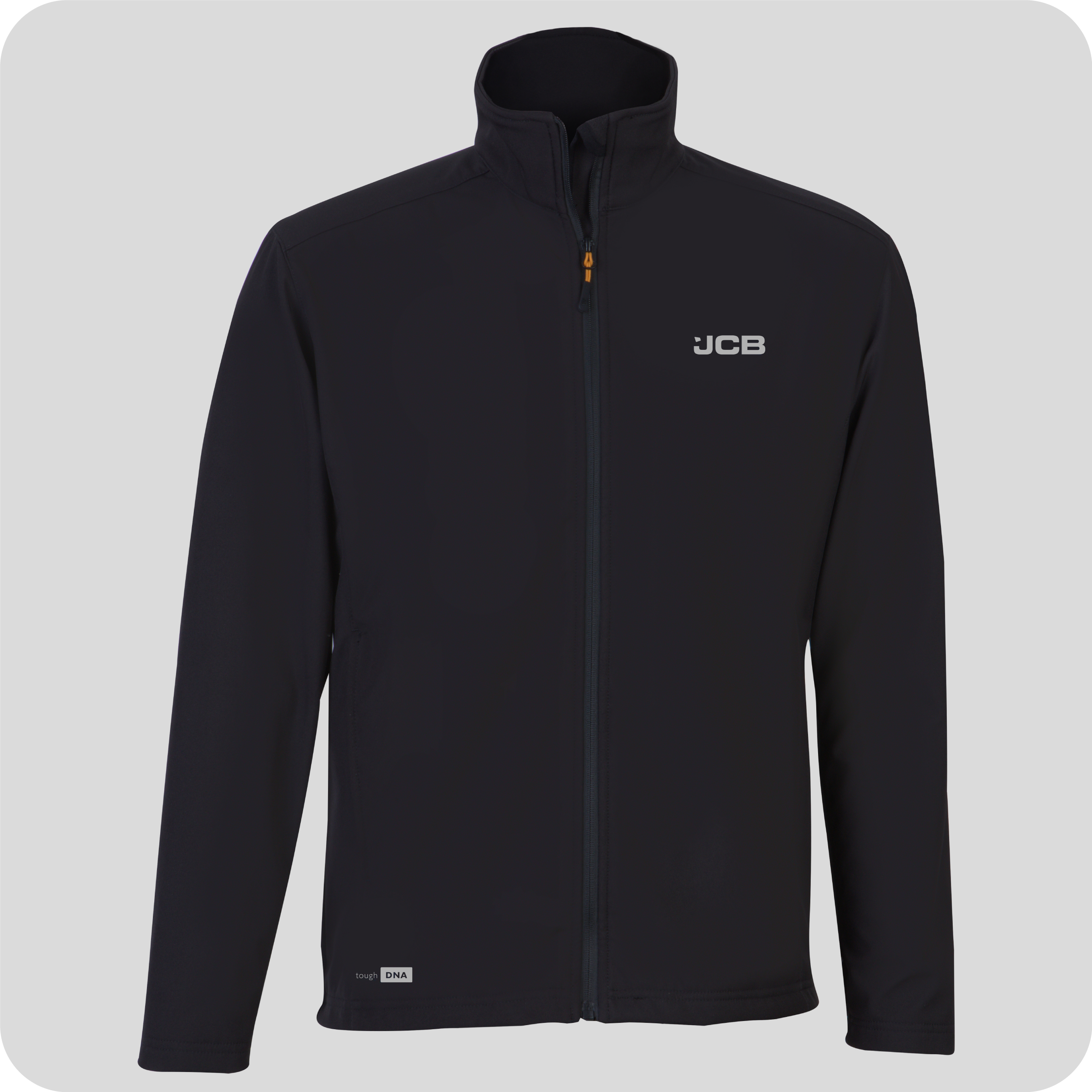 JCB Soft Shell Jacket Front 600x600 1.Jpg